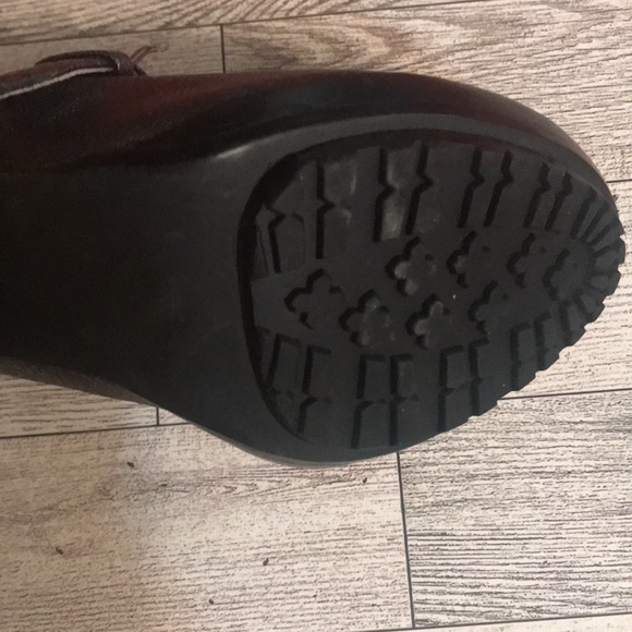 MICHAEL KORS dark gray leather heels - Picture 4 of 5